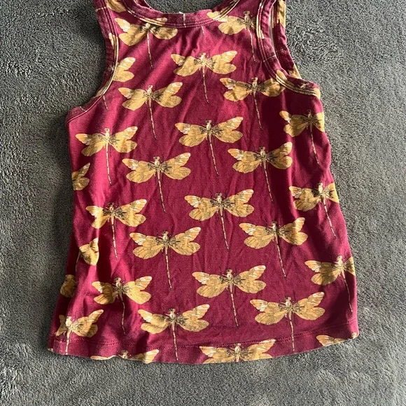 ❤️Kate Quinn Dragonfly Print Sleeveless Top - Picture 2 of 3
